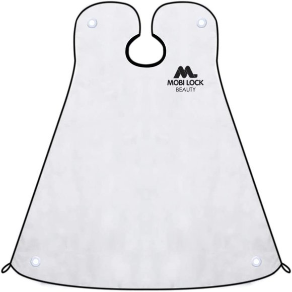 Waterproof Mens Facial Hair Beard Apron Care Shaving Cape Bib Trimmings … - Picture 2 of 6